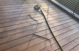 Décapage de terrasse Saint-Raphael